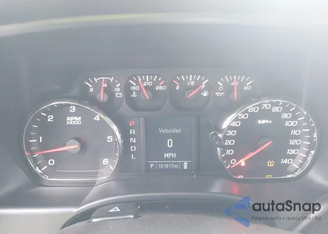 2017 Chevrolet Silverado 1500 Custom из США, поврежденный, VIN 1GCVKPEC1HZ266193